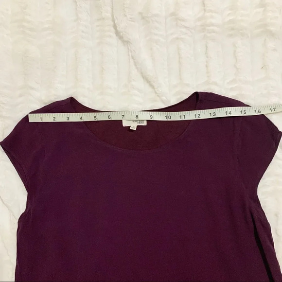 Wilfredfree from Aritzia purple basic top Size Small - Picture 7 of 7